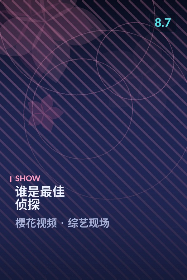 谁是最佳侦探海报 - 樱花视频综艺现场