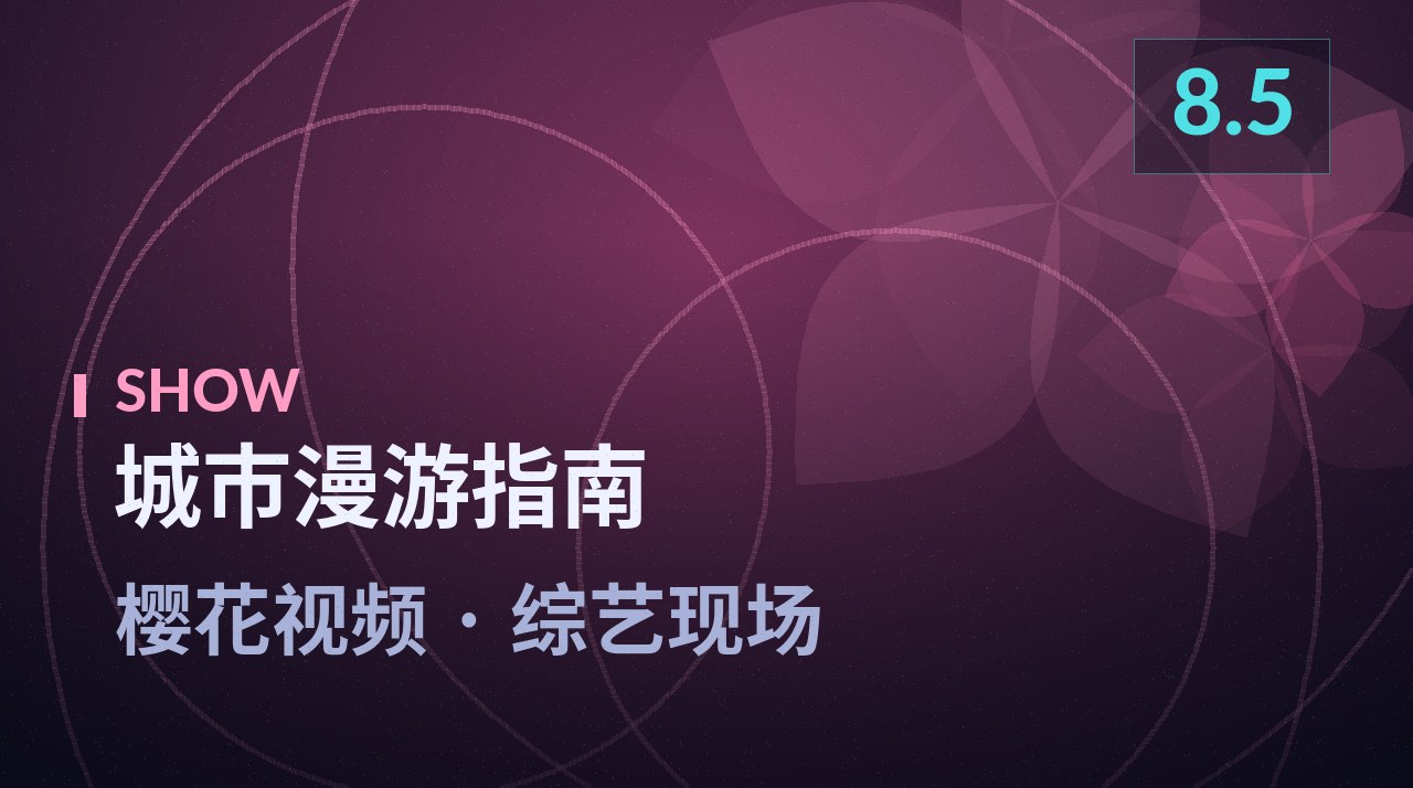 城市漫游指南节目剧照 - 樱花视频综艺现场